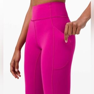 Lululemon Invigorate High-Rise Tight 25"
Ripened Raspberry Size 6